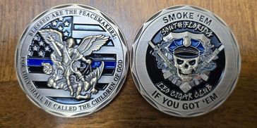 Our challenge coin representing who we are and what we stand for. Take home a part of the club today