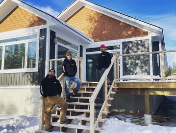 Exterior | Huron Home Package | And-Rod Construction
