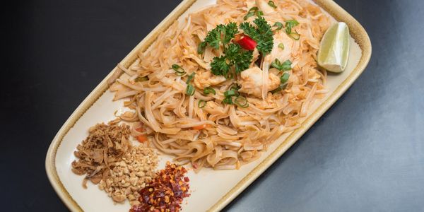 Pad Thai Chicken - Thai food - Authentic Southeast Asian Dish - Joy Kitchen, Orpington, London