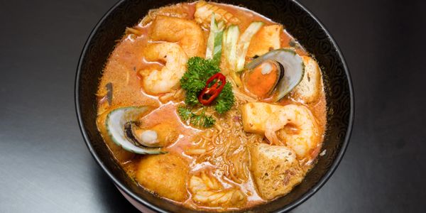 Curry Laksa - Malaysian food - Authentic Southeast Asian Dish at Joy Kitchen - Orpington, London