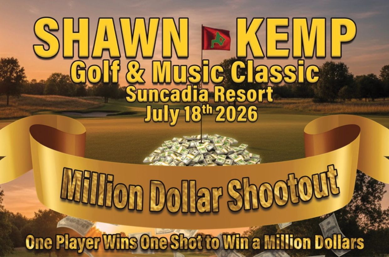 Golf event offering a million-dollar prize on July 18, 2026.