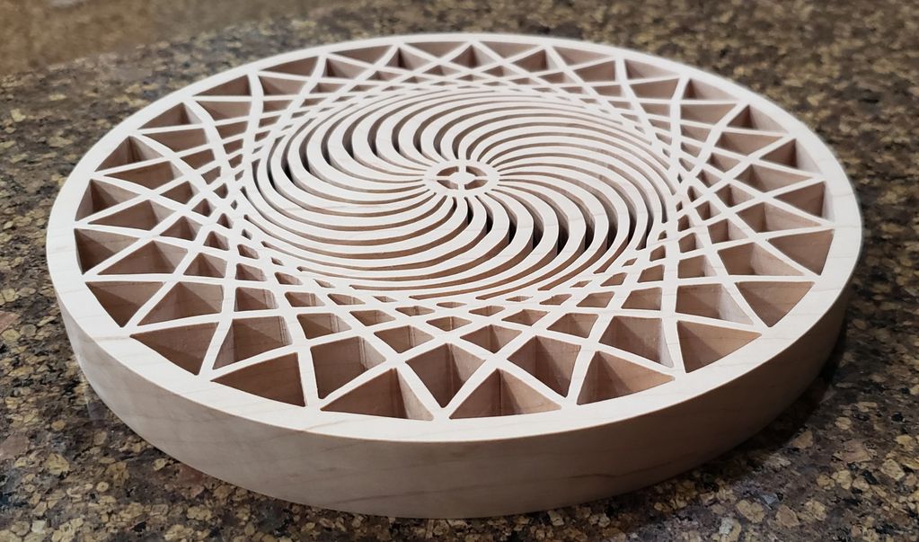 Round trivet.