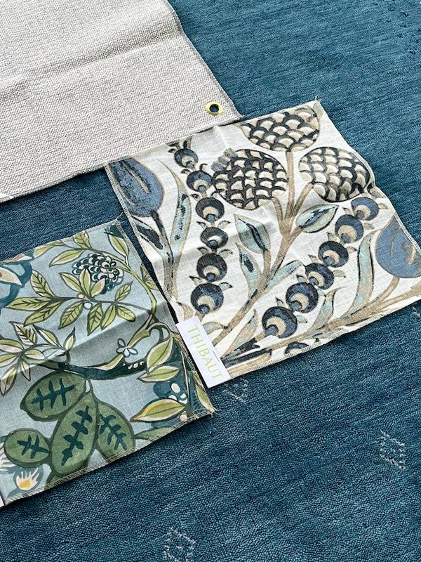 Selecting rugs and fabrics for the family room