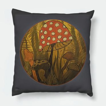 Magic Mushroom Forest by Stacy Todd of Asphalt Mermaid Designs and Go Round,  Mary 