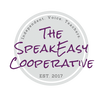 Professional logo of The SpeakEasy Cooperative an Independent Voice Teachers organization.