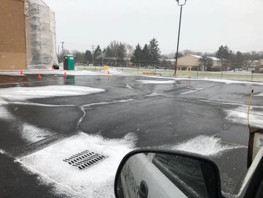 salting lots in grove city ohio