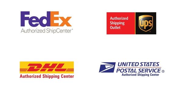Authorized shipping partner  of FedEx, UPS, DHL, USPS – all available at Instapost Mail for shipping