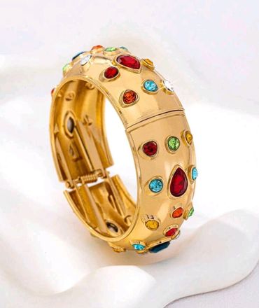 Golden Red Diamond bracelet