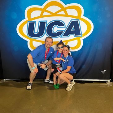 UCA competition for wildcat elite cheer team