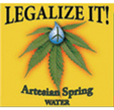 Legalize It! Spring Water logo