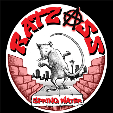 Ratz Ass Spring Water logog