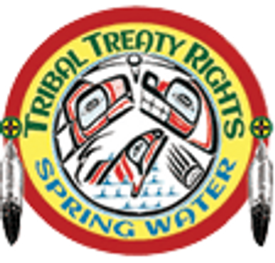 Tribal Treaty Rights Spring Water logo
