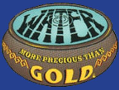 Water More Precious than Gold logo