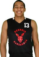 Brandon Martin Georgia Kangaroos Basketball