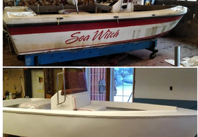 Complete Boat Restoration of a 16 foot Sea Hunt-Nelsons Mobile Boat Repair