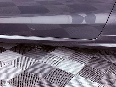 Side damage repaired