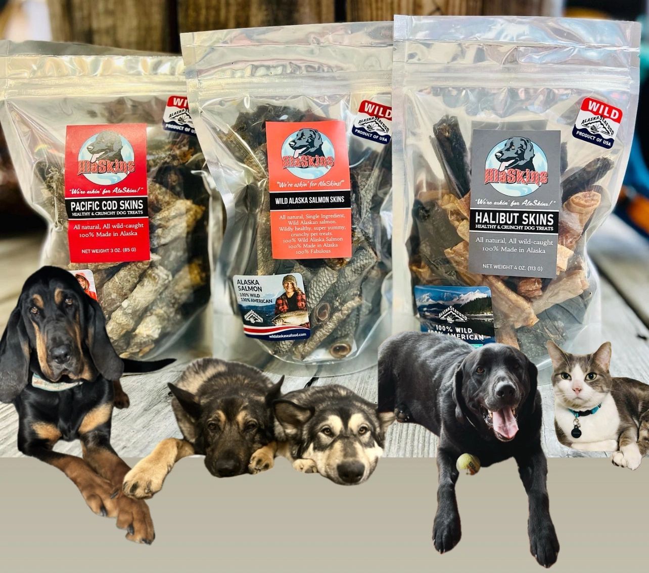 AlaSkins pet treats