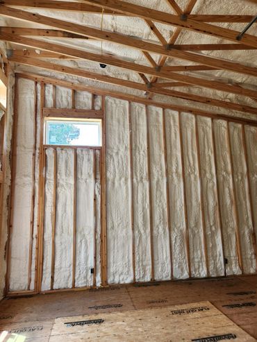 A well insulated art studio