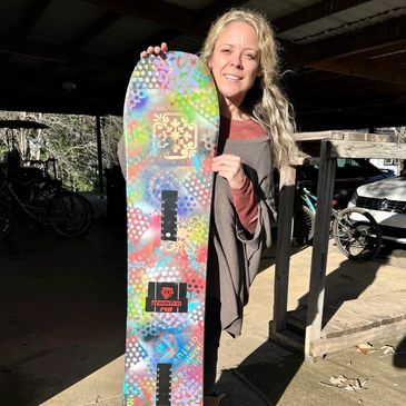Custom Snowboard! Hit me up for your own custom made ideas!