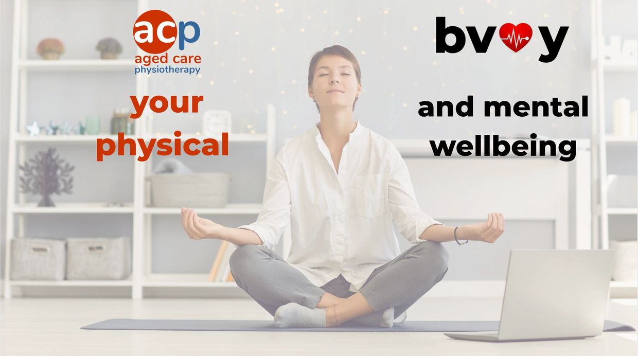 Woman meditating for physical and mental wellbeing.