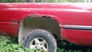 rusted vehicle without two rivers mobile rustproofing