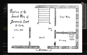 Doneraile Court 1700s floor plan