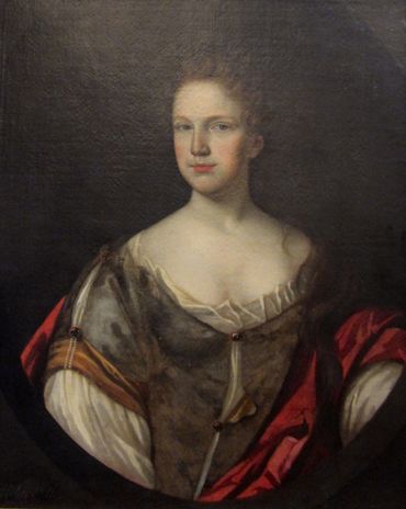 Elizabeth St. Leger Aldworth in her younger years