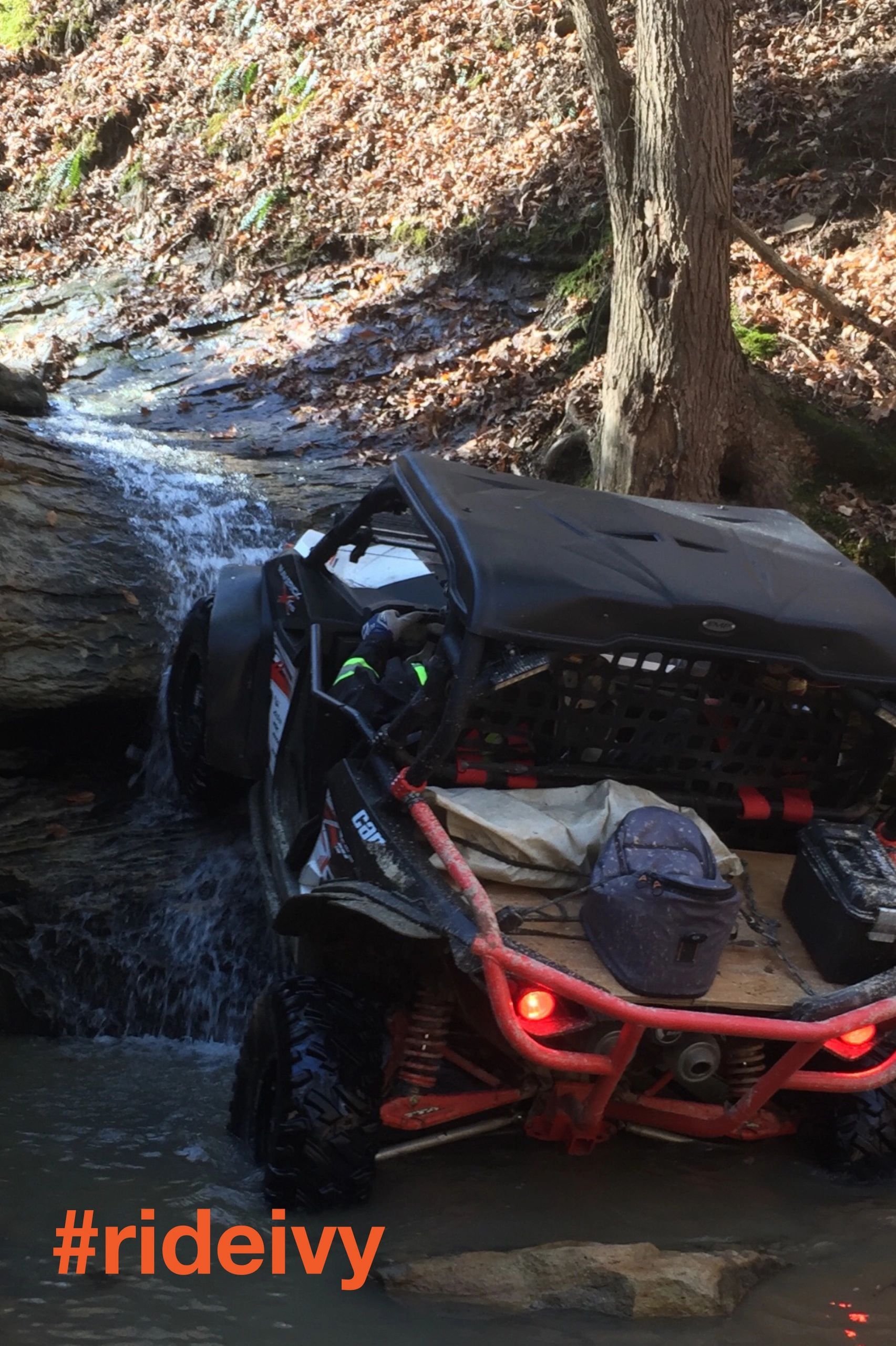 ATV trail riding - Hatfield and McCoy Trails On Ivy Branch