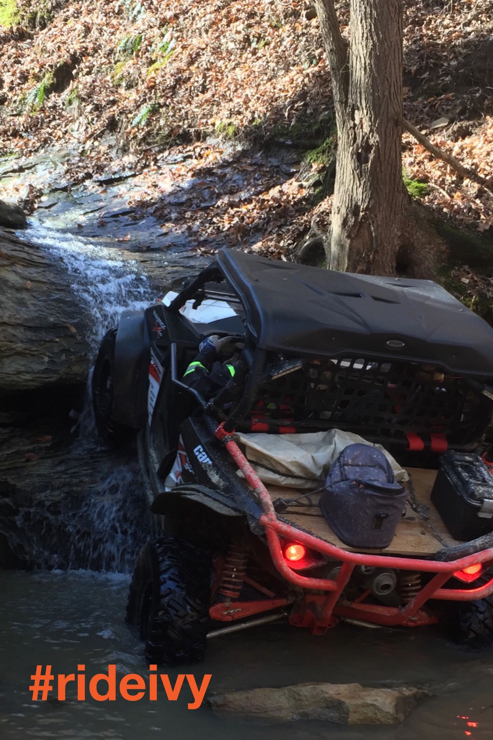 ATV trail riding - Hatfield and McCoy Trails On Ivy Branch 