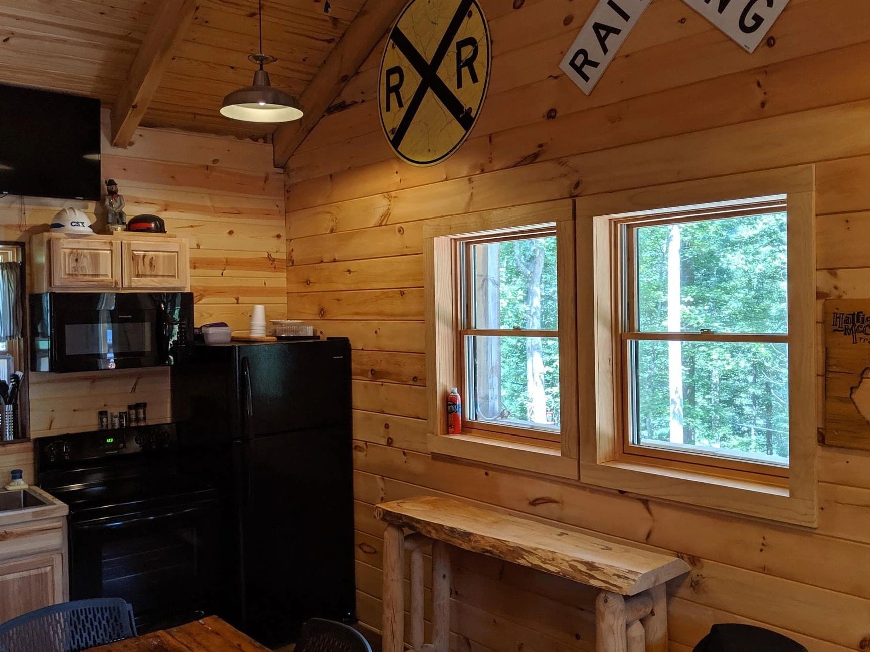 Coal & Railroad Cabin
