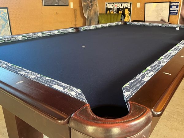 pool table repair,pool table refelt,billiards pacific northwest,refelt pool table,leveling