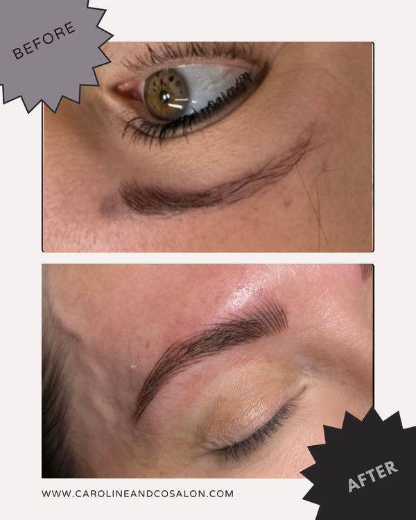 Nano machine, hair strokes, permanent BROWS semi permanent BROWS micro blading