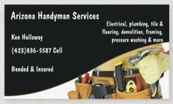 Arizona Handyman Services

(423)836-5587 