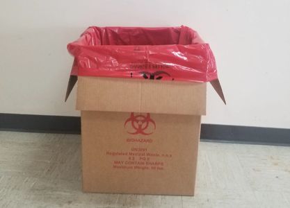 4.3 Cu Ft Medical Waste Box