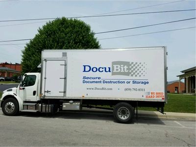 DocuBit Shredding Truck