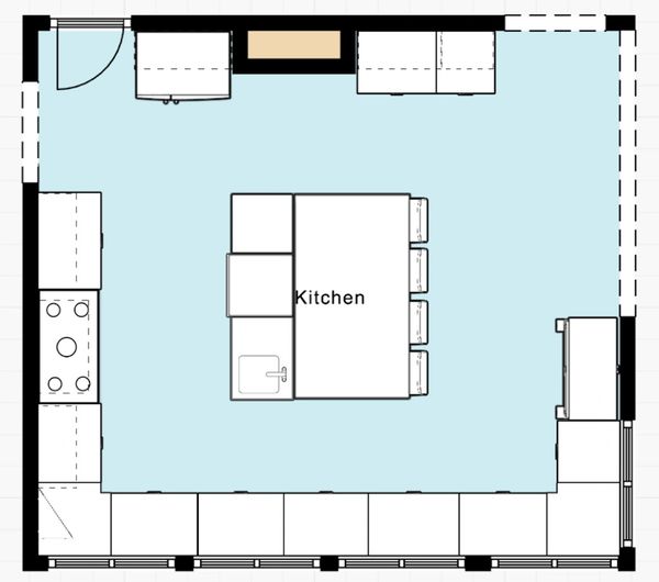 #kitchendesign #goldenkeyesllc #blueprints #tidewater #va