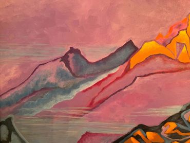 Mountain Landscape Painting