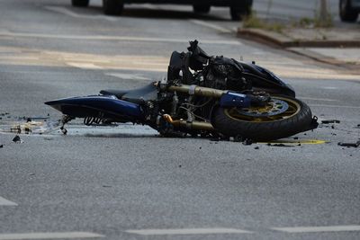Injury law firm Denver, Colorado, Motorcycle crash accident damages hurt