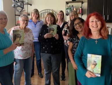Arrowood Book Club reading of Golden Boxty in the Frypan 
