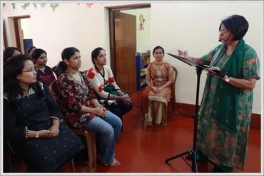 Lecture by Director Daphne Paulose at DAPHNE'S INTERNATIONAL TEACHERS' TRAINING INSTITUTE