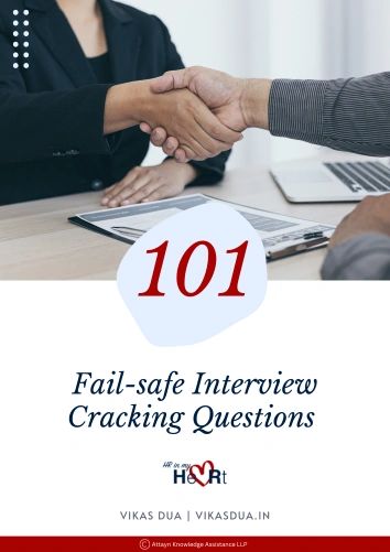 Cover Image of the '101 Fail-Safe Interview Cracking Questions' E-Book