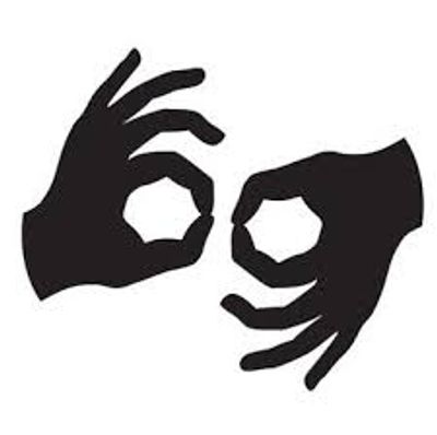 Shadowed Signing hands overview