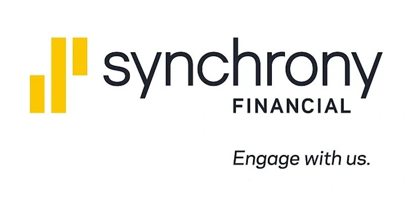 The brand logo for "Synchrony Financial", one of the partners of Ennis Wind and Solar.