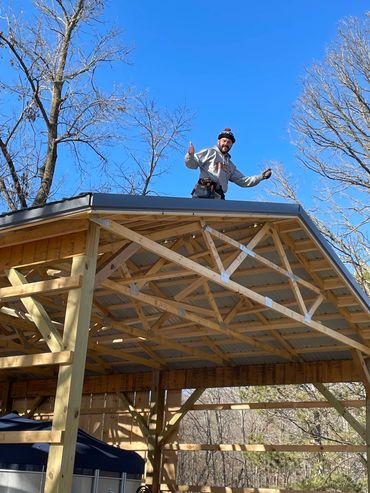 Building a barn up north