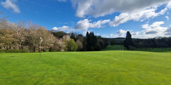 hexham golf club 3rd hole green