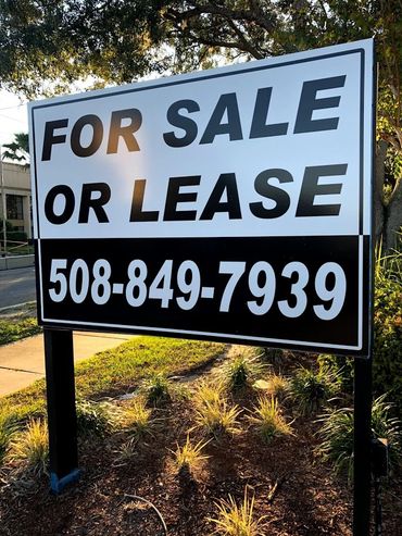 for sale post sign