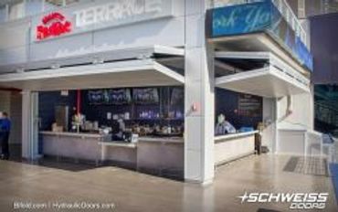 Yankee Stadium Schweiss Hydraulic Bifold