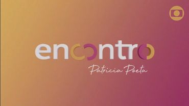Logo for the TV program "Encontro" with Patricia Poeta.