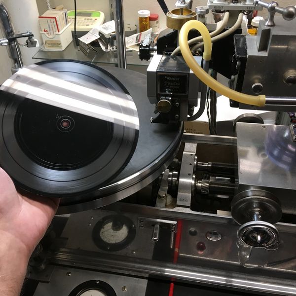 lathe cut records, short run vinyl, lathe cuts, 7" records, custom lathe cut vinyl records, one-offs