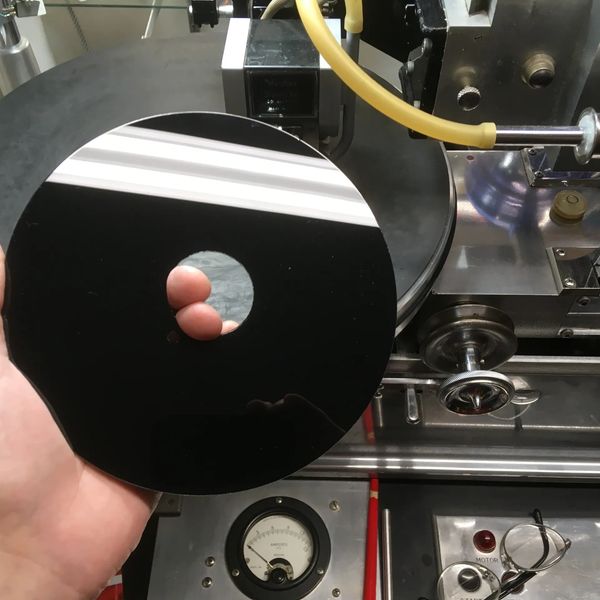 lathe cut records, short run vinyl, lathe cuts, 7" records, custom lathe cut vinyl records, one-offs